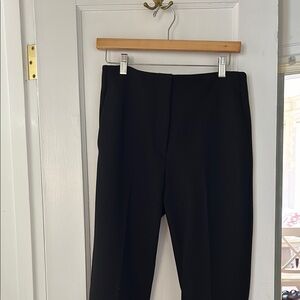Club Monaco Black Trousers Classic Straight-Leg
